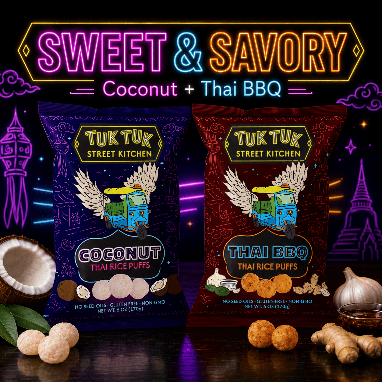 Sweet & Savory Flavors - True Roots Foods