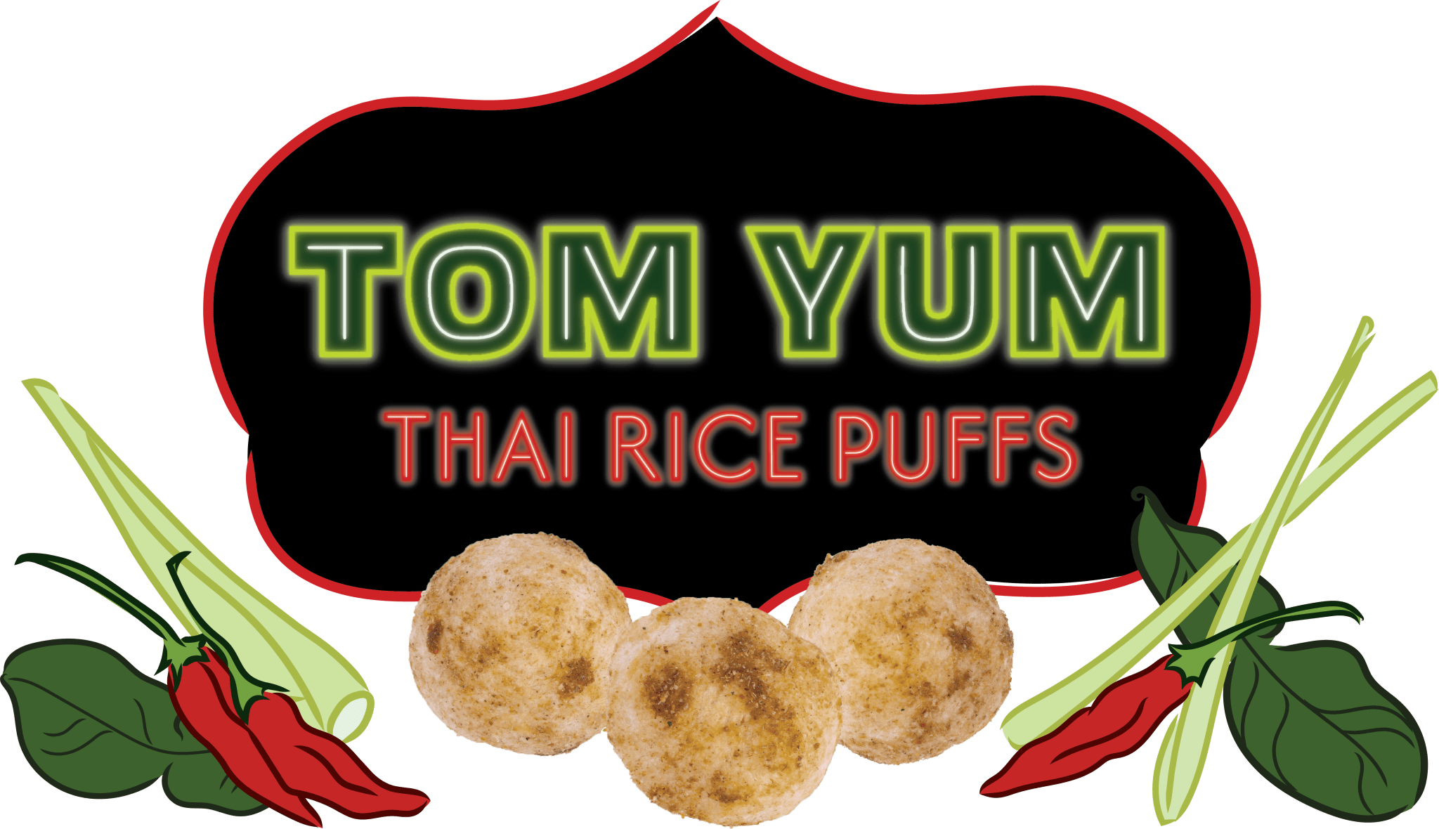 Tom Yum Thai Rice Puffs - True Roots FoodsRice Puffs